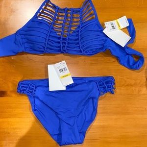 Fun, blue bikini